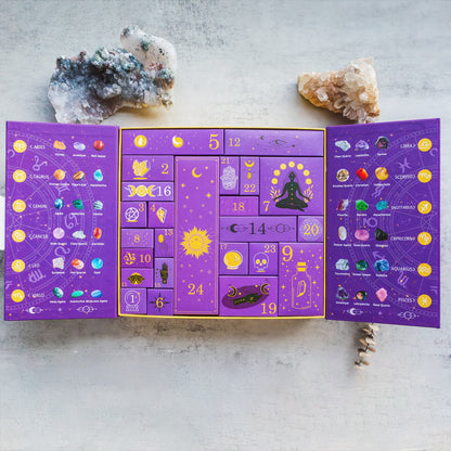 🔥2025 New Release 50% OFF - 🎃Reiki Crystal Halloween Countdown Gift Box🔮The Magic of Healing and Energy Transfer!