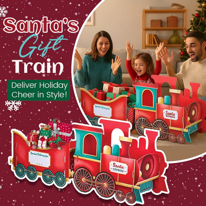 🎁 Santa’s Gift Train — Deliver Holiday Cheer in Style! 🚂🎄（Hand Folding）