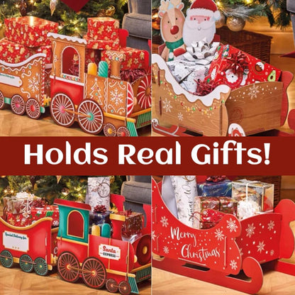 🎁 Santa’s Gift Train — Deliver Holiday Cheer in Style! 🚂🎄（Hand Folding）