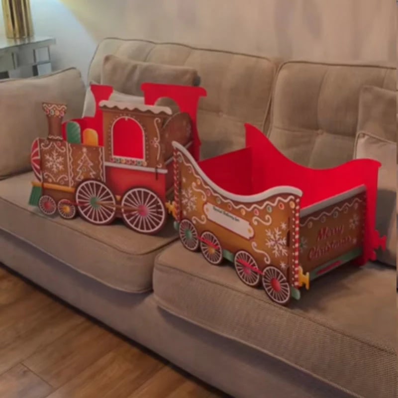 🎁 Santa’s Gift Train — Deliver Holiday Cheer in Style! 🚂🎄（Hand Folding）