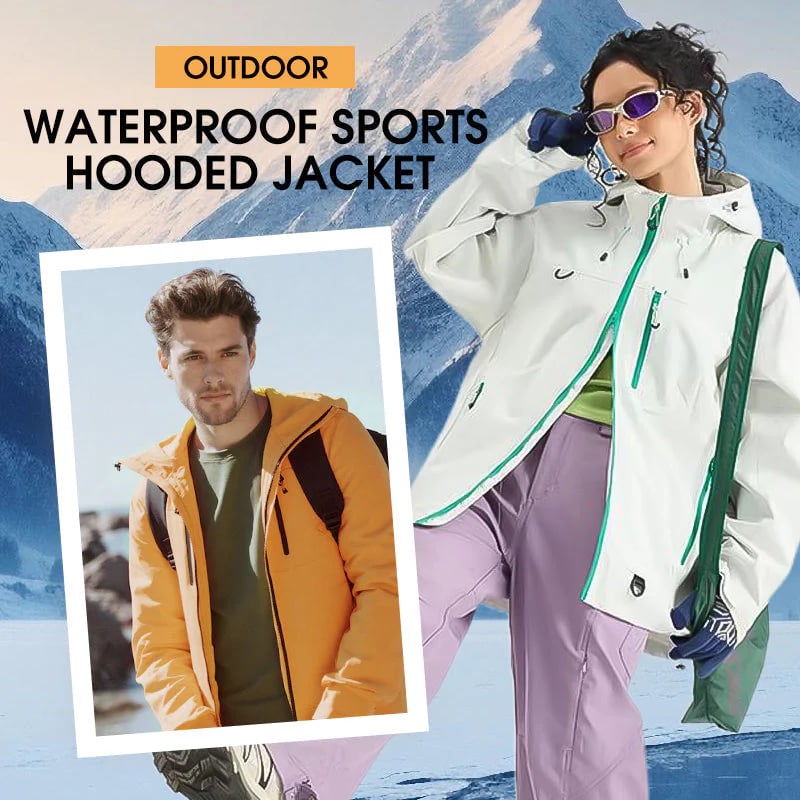 🍂Autumn Specials-50% OFF🔥Outdoor Waterproof Sports Hooded Jacket