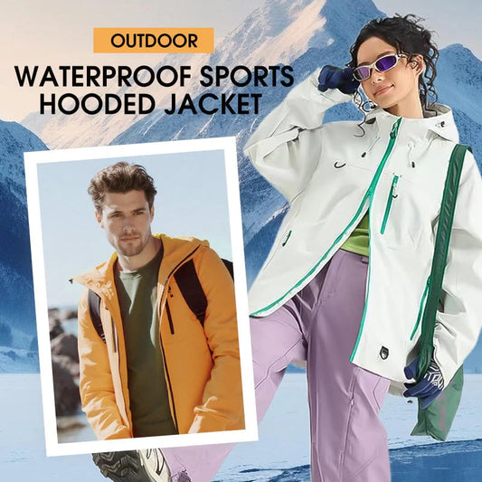 🍂Autumn Specials-50% OFF🔥Outdoor Waterproof Sports Hooded Jacket