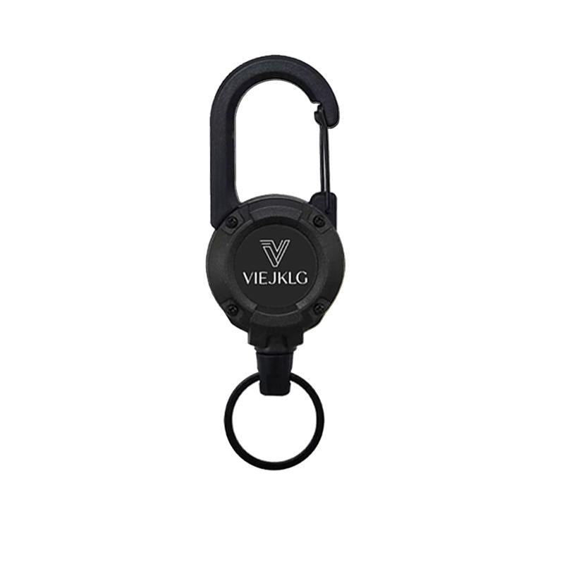 3 In 1 new multifunctional Retractable Pull Reel CarabinerKeychain
