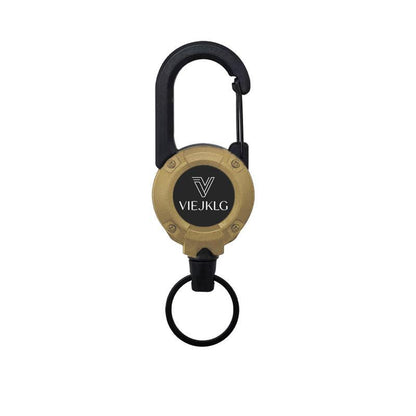 3 In 1 new multifunctional Retractable Pull Reel CarabinerKeychain