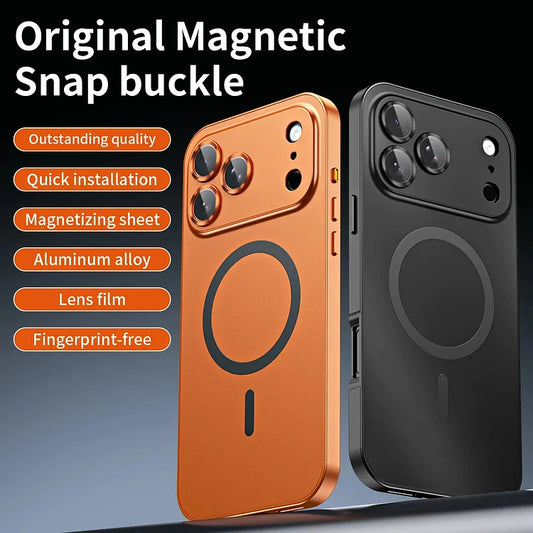 iPhone 17 Series Latest Color Aluminum Frame Magnetic Cover