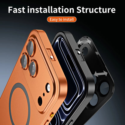 iPhone 17 Series Latest Color Aluminum Frame Magnetic Cover