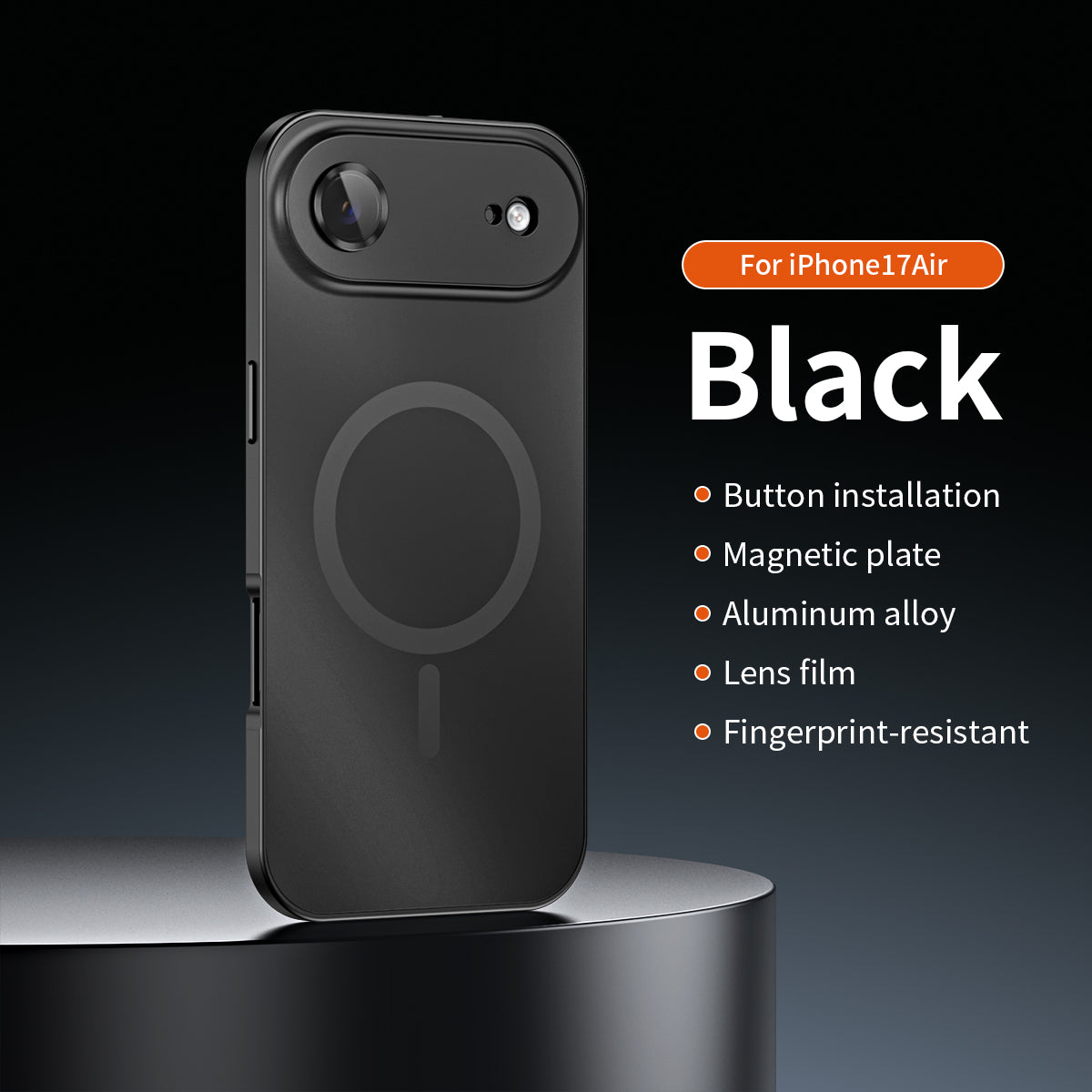 iPhone 17 Series Latest Color Aluminum Frame Magnetic Cover