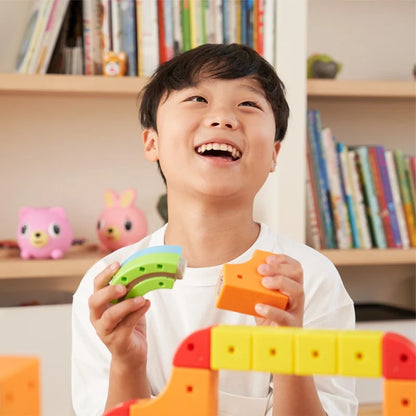 🎁2025 New Magnetic Track Electric Train Assembly Children's Educational Toys🚙