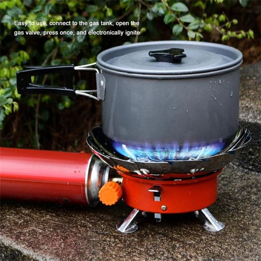 🔥Hot Sale 49% OFF🌟Portable Camping Lotus Gas Stove