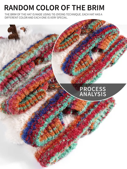 ✨Original design Christmas Knitted Warm Antler Hat🦌 (It can be used as a handbag)