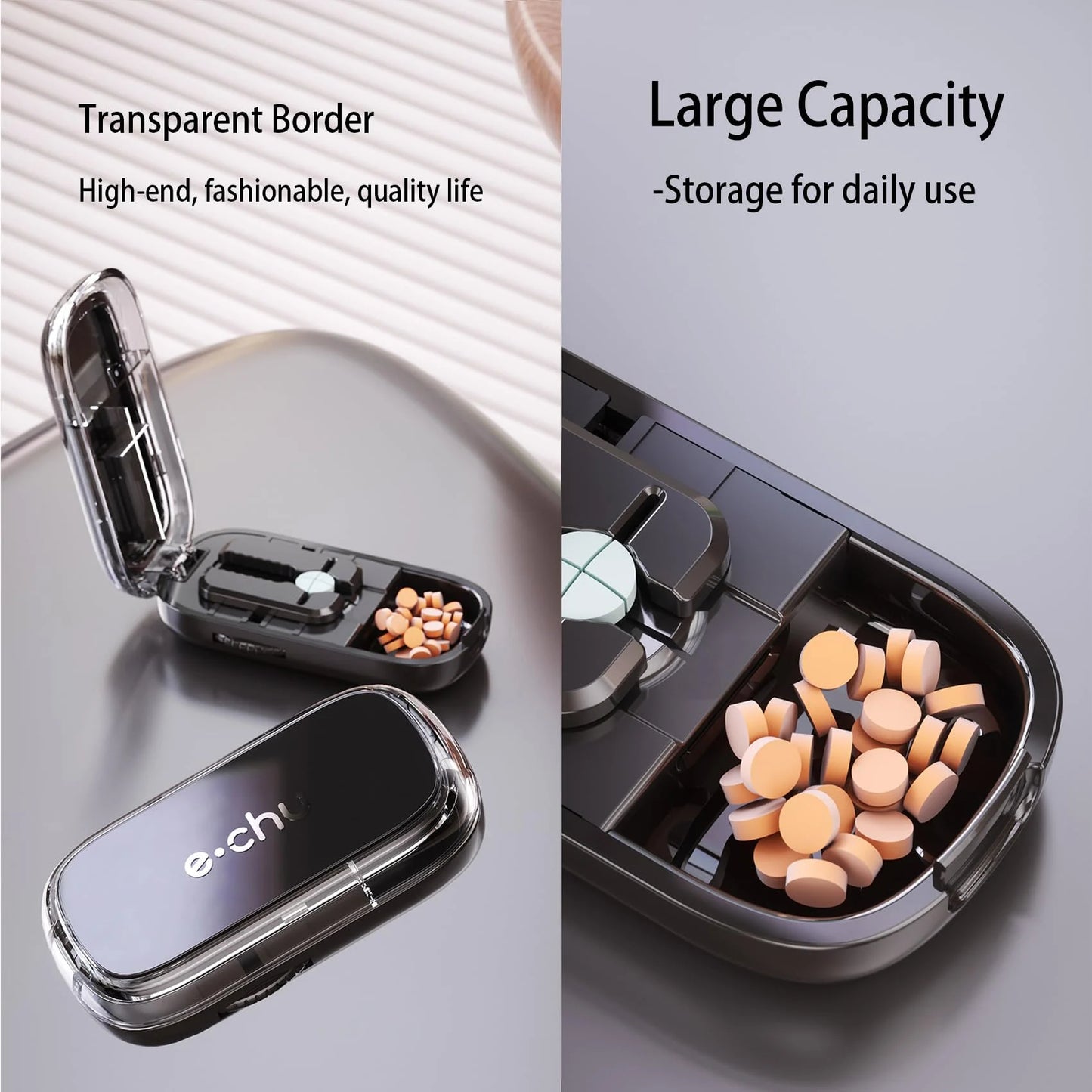 Adjustable Pill Cutter and Splitter for Multiple Pills💊（1/2 1/4）