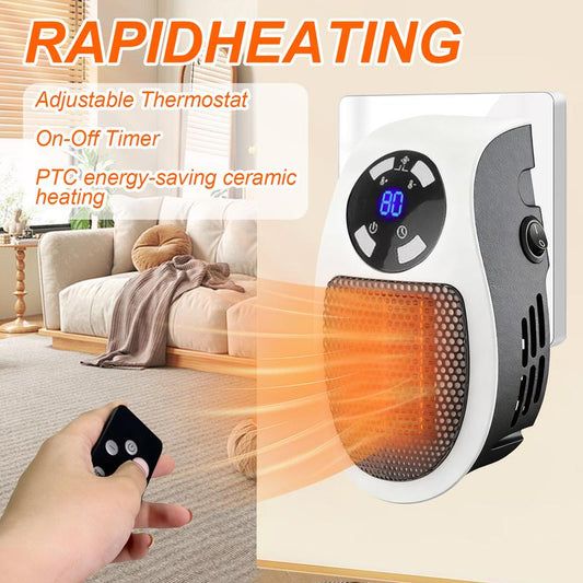 🎉New Year's Sale 50% Off🔥Compact Electric Space Heater（With remote control）
