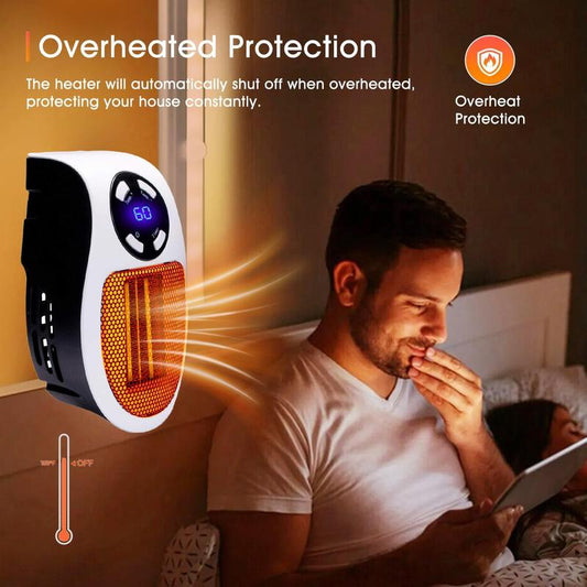 🎉New Year's Sale 50% Off🔥Compact Electric Space Heater（With remote control）