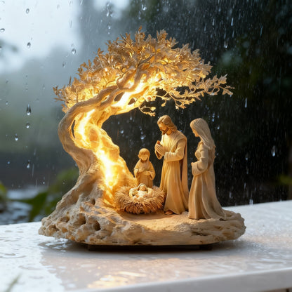 🎉New Year's Sale 50% OFF✨Illuminated Nativity Scene Decor - Bring the Christmas Story to Life