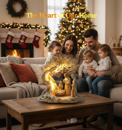 🎉New Year's Sale 50% OFF✨Illuminated Nativity Scene Decor - Bring the Christmas Story to Life