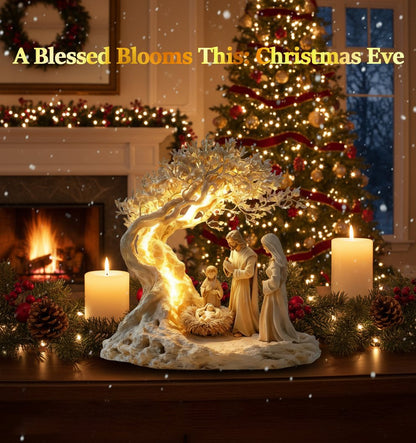 🎉New Year's Sale 50% OFF✨Illuminated Nativity Scene Decor - Bring the Christmas Story to Life