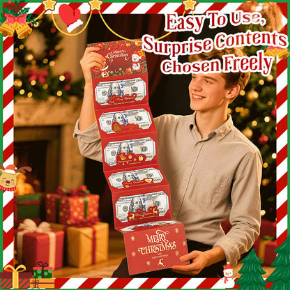🏆Flash Sale⚡ 50K+ SOLD! Almost Gone-🎅💸2025 New Creative Christmas Cash Surprise Envelope