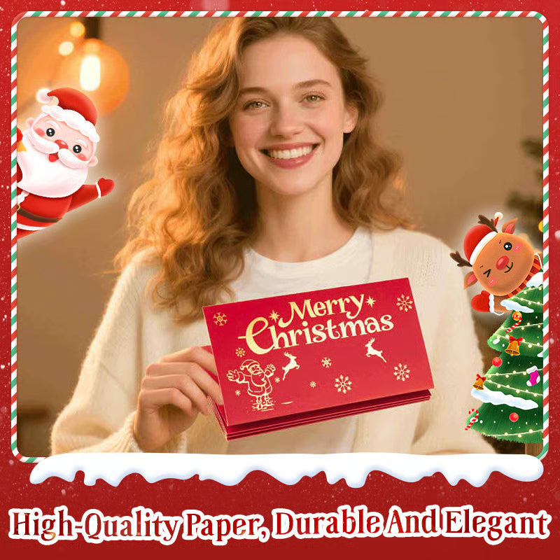 🏆Flash Sale⚡ 50K+ SOLD! Almost Gone-🎅💸2025 New Creative Christmas Cash Surprise Envelope