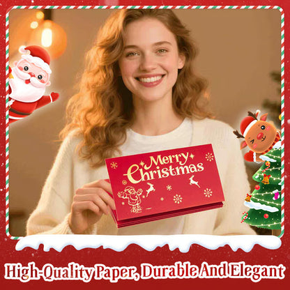 🏆Flash Sale⚡ 50K+ SOLD! Almost Gone-🎅💸2025 New Creative Christmas Cash Surprise Envelope