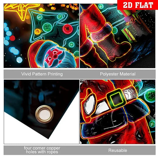 🏆Flash Sale⚡8K+ SOLD!🎅Christmas Door Cover For Instant Holiday Decor✨