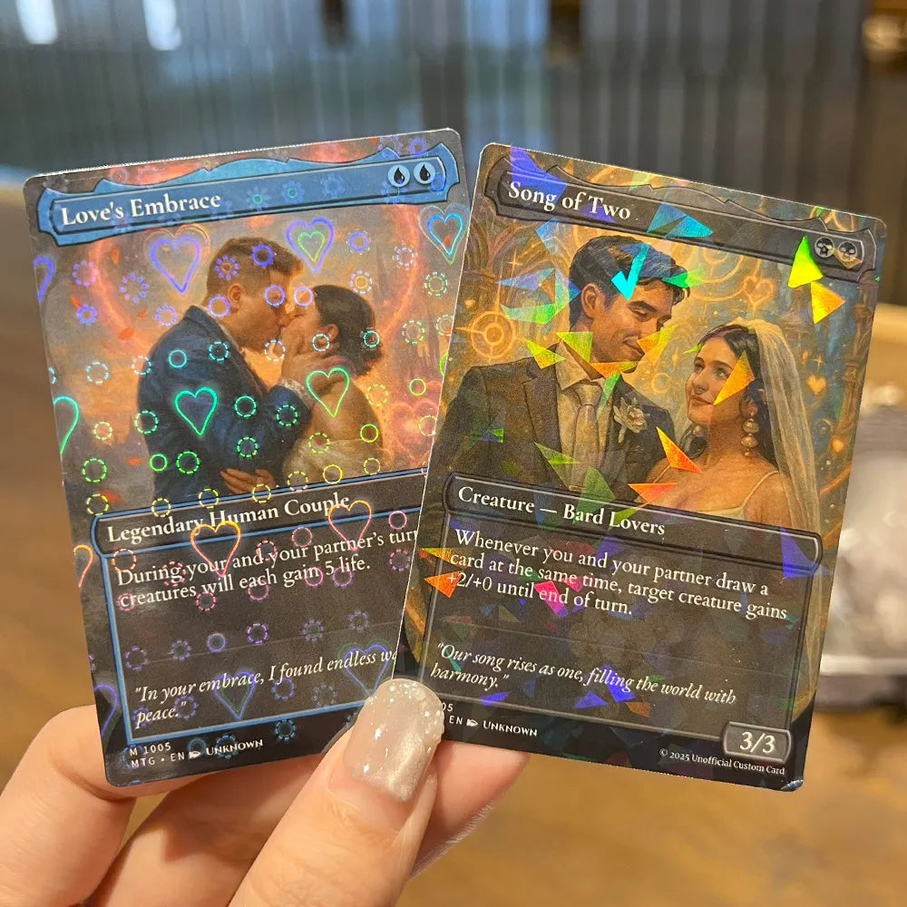 🥰Custom Anime Couples MTG Magic TCG Card💕
