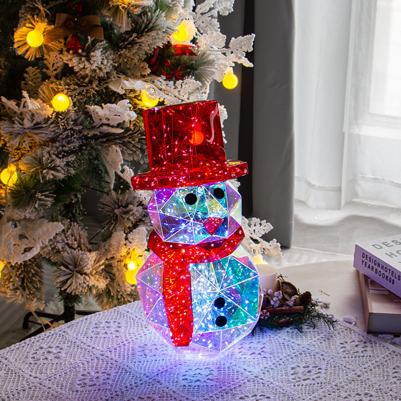 🏆Flash Sale⚡ 10K+ SOLD!🎁Prismatic Iridescent Christmas Tree with LED Lights✨🌲