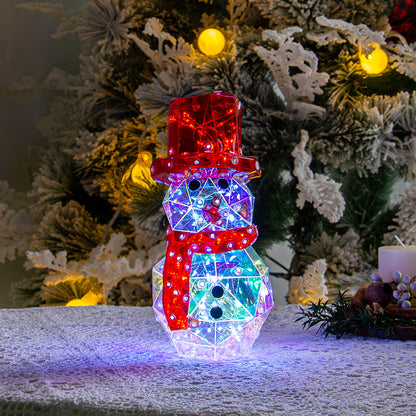 🏆Flash Sale⚡ 10K+ SOLD!🎁Prismatic Iridescent Christmas Tree with LED Lights✨🌲