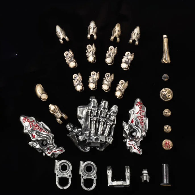 🏆Flash Sale⚡Robotic Hand Pendant Movable Keychain Pendant Damping Structure