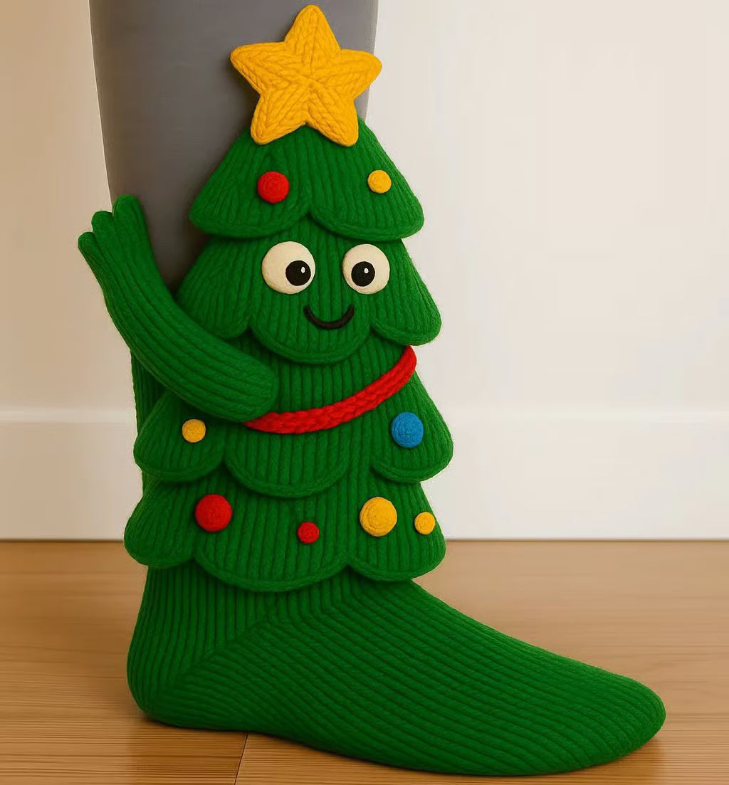 🎅Christmas Sale 49% OFF 🦥3D Animal Hand-knitted Warm Socks🧦