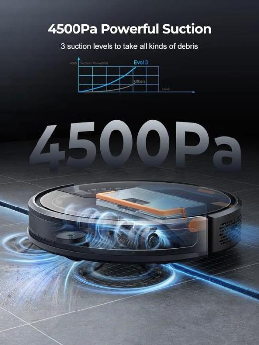 🔥Limited Time 50% OFF⚡3-in-1 Intelligent Automatic Mopping Wet&Dry and Pet Hair Removal Robot