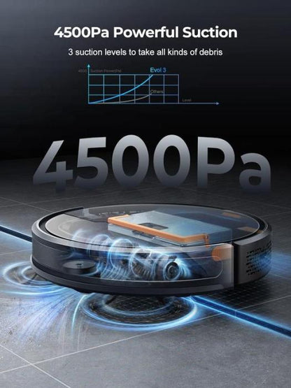 🔥Limited Time 50% OFF⚡3-in-1 Intelligent Automatic Mopping Wet&Dry and Pet Hair Removal Robot